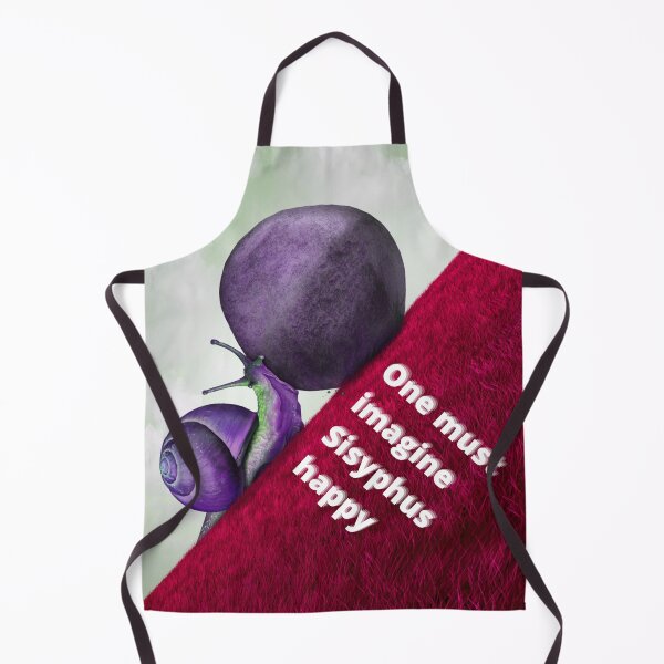 Item preview, One must imagine Sisyphus happy, Albert Camus, Absurdism designed and sold by TheFreeLife.