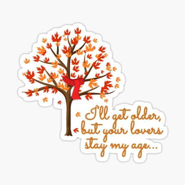 All Too Well Red Tv Sticker By Pamelason Redbubble