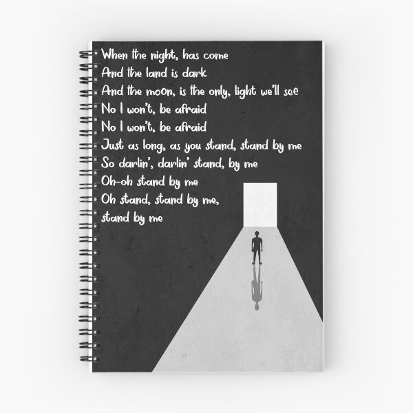 Item preview, Stand By Me Art board Print designed and sold by AlizasWorld.