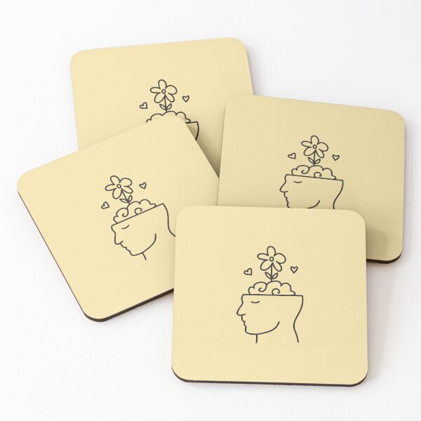 Item preview, Positive Brain With Flower designed and sold by mrkedi123.