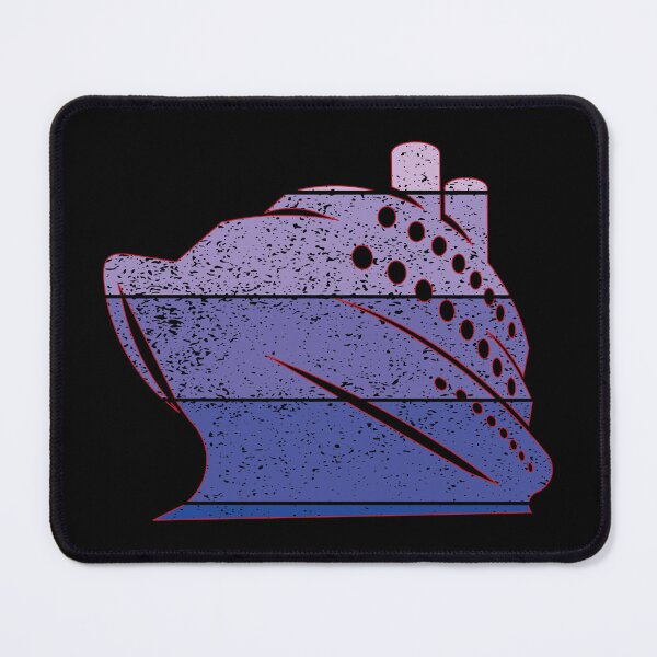Item preview, Retro Cruise Ship Purple designed and sold by HungarianSailor.