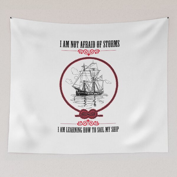 Item preview, Sailor, sailing, pirate ship, jolly roger, pirate quote, captain designed and sold by mmammammira.