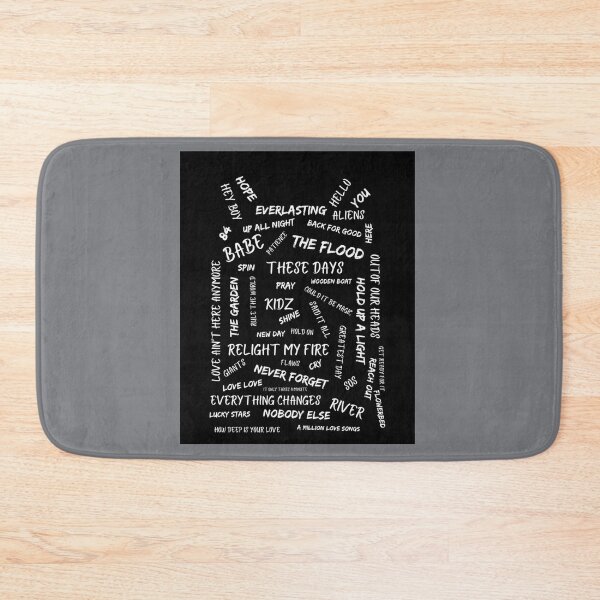 Item preview, Take That Song Titles Black Graphic  designed and sold by KatieDavison.