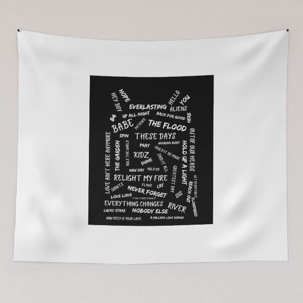 Item preview, Take That Song Titles Black Graphic  designed and sold by KatieDavison.