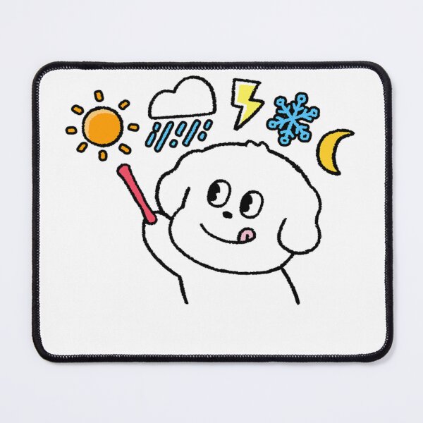 Item preview, nice weather dog says designed and sold by ANIMAL T-SHIRT.