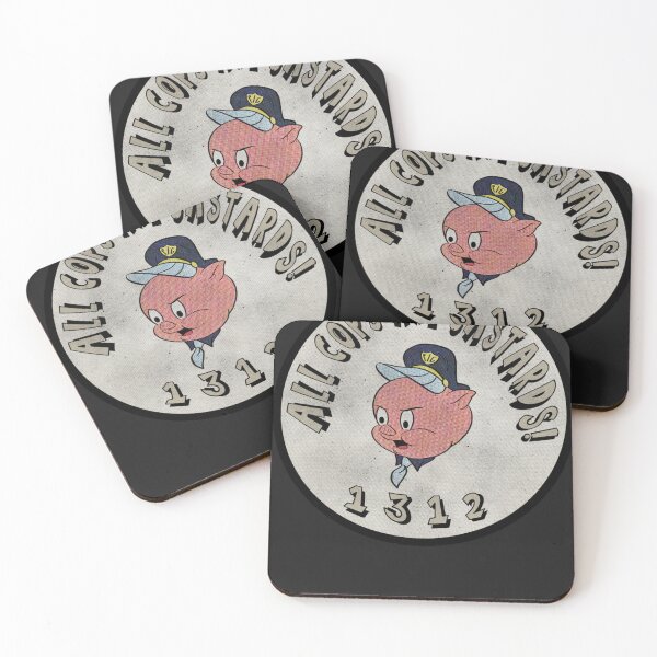 Item preview, 1312 ACAB Piggy Sticker designed and sold by MonikaKastner.