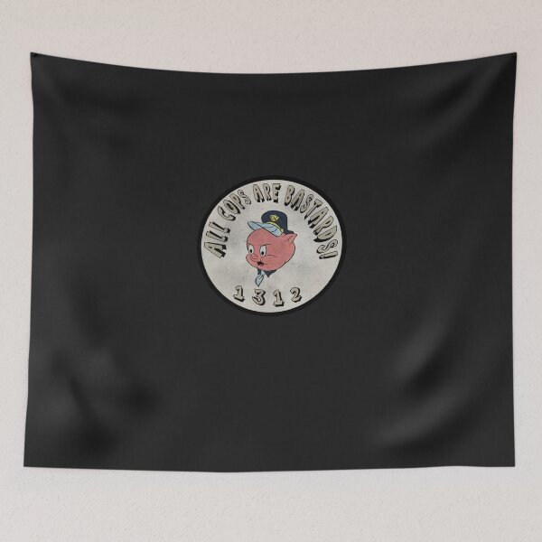 Item preview, 1312 ACAB Piggy Sticker designed and sold by MonikaKastner.