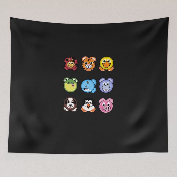 Item preview, 2000s Nostalgia ZooPals Plates Sticker designed and sold by PhilipWolf.
