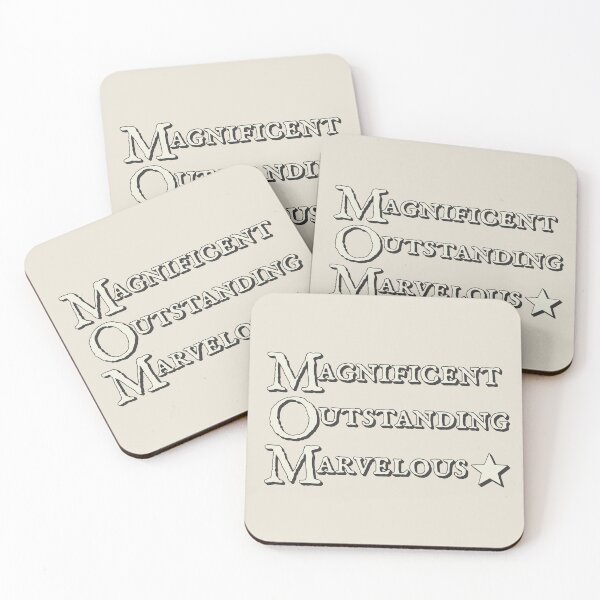 Item preview, Magnificent Outstanding Marvelous MOM, Great Design For Wonderful Mom's And Perfect For Mother's Day designed and sold by TrulyEpoque.