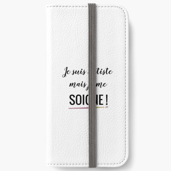 Des mots en partage (30) Étui portefeuille iPhone