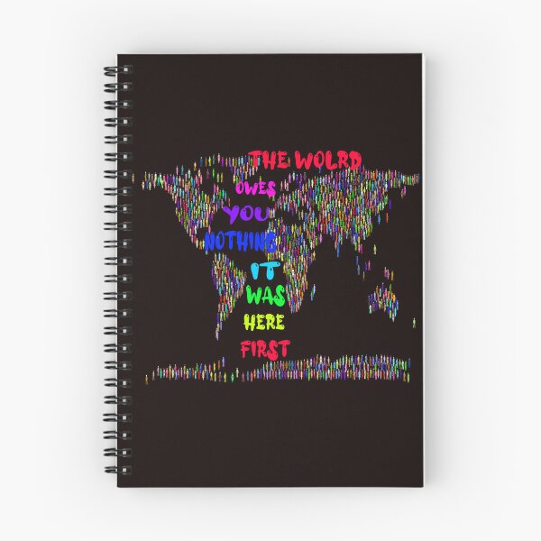 Item preview, The World Owes You Nothing - The World Owes You Nothing It Was Here First designed and sold by Viktor Kabbach.