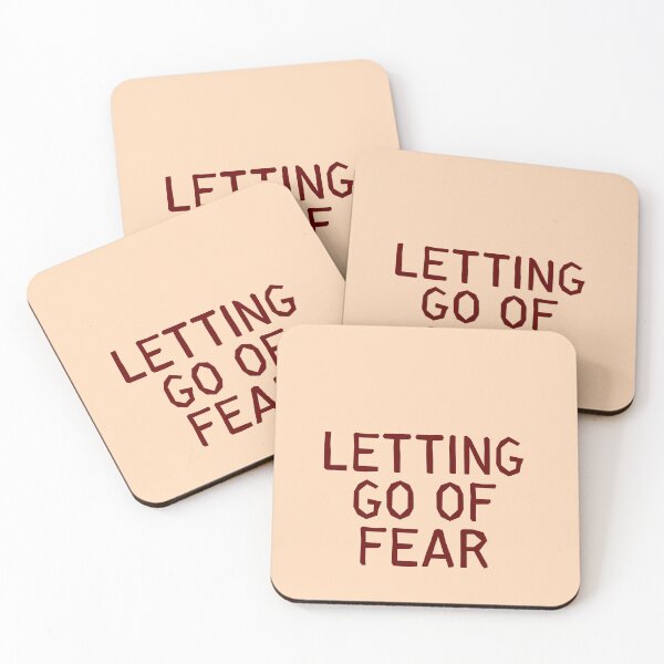 Item preview, Happiness is Letting Go of Fear Peach Puff Color designed and sold by ebocraft.