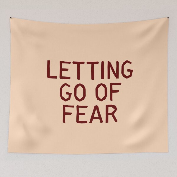 Item preview, Happiness is Letting Go of Fear Peach Puff Color designed and sold by ebocraft.