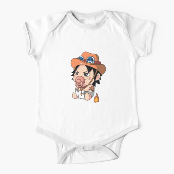 BABY PORTGAS D ACE Short Sleeve Baby One-Piece