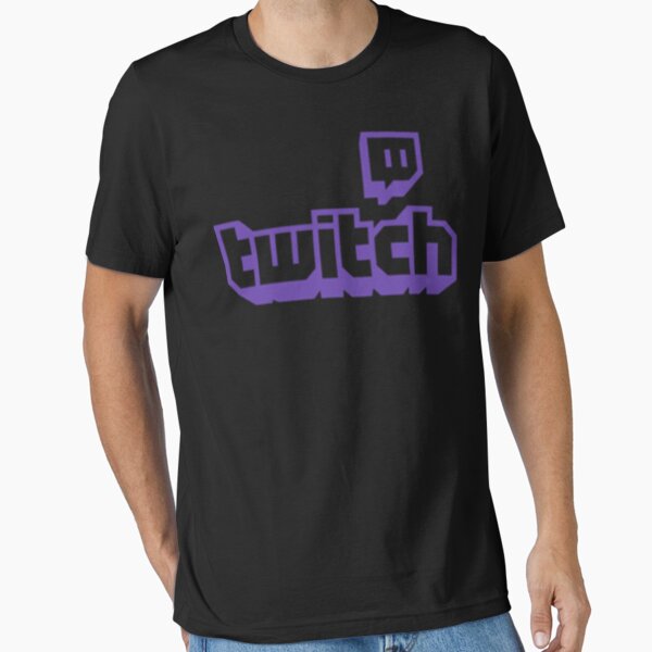 Item preview, BEST SELLER - Twitch Logo Merchandise Slim Fit T-Shirt Classic T-Shirt designed and sold by FelixGiesbrecht.