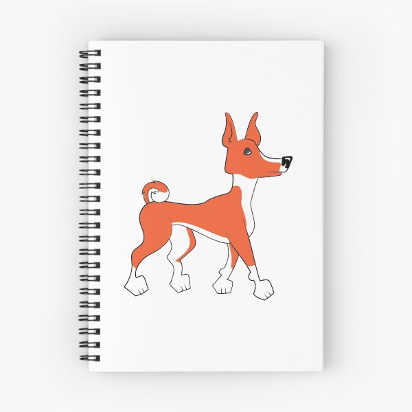 Item preview, Basenji Snob red designed and sold by Nicholas Ordar.