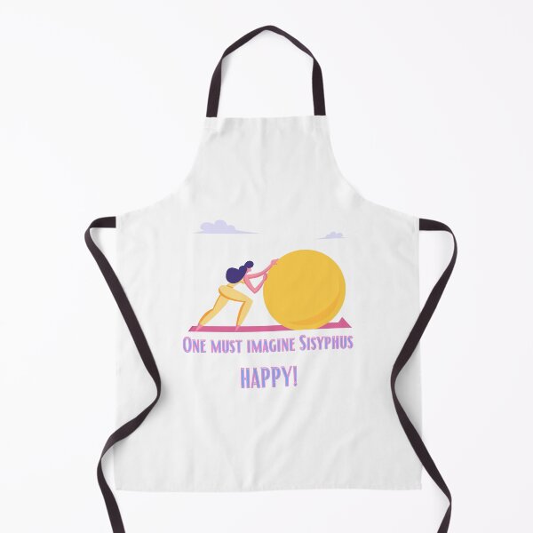 Item preview, One must imagine Sisyphus happy, Albert Camus, Absurdism designed and sold by TheFreeLife.