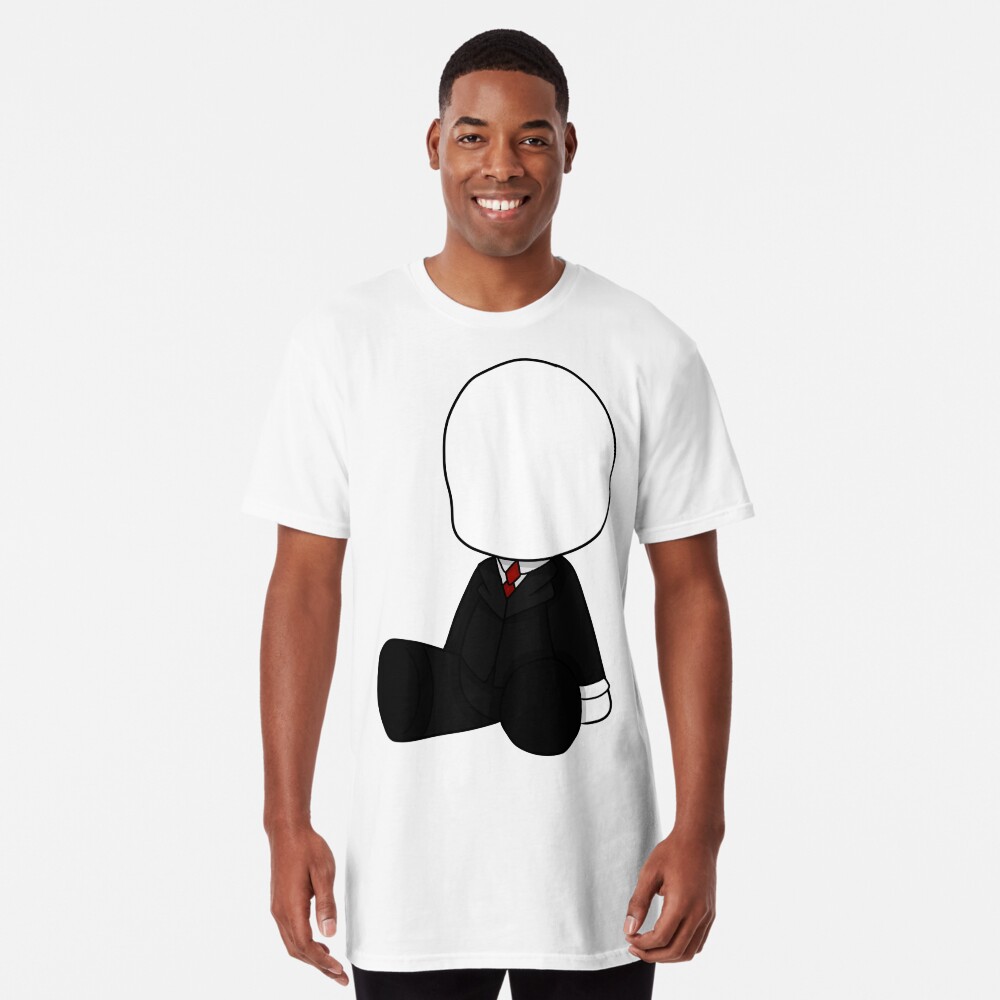 Man - T Shirt Unicornio Roblox Png,Slender Man Transparent - free