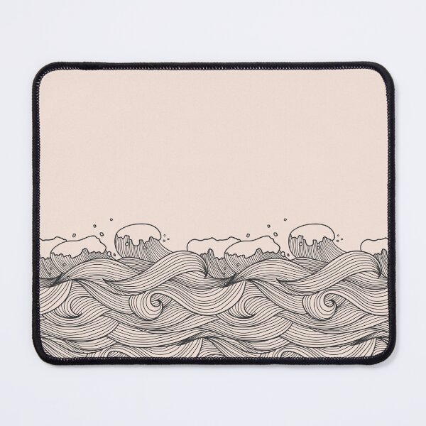 Item preview, Hand drawn crashing Ocean designed and sold by Meg Parkes.