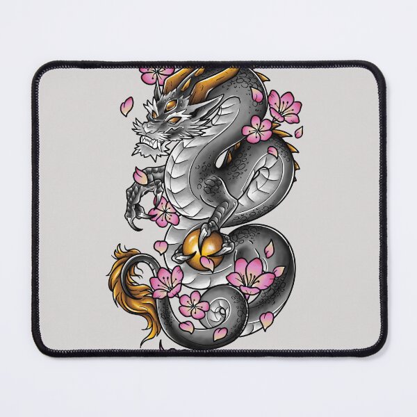 Item preview, color japanese dragon designed and sold by Lilia-SEILLAN.