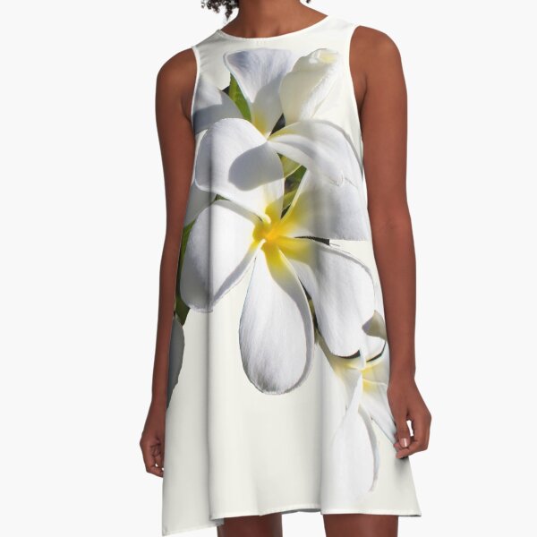 Frangipani A-Line Dress
