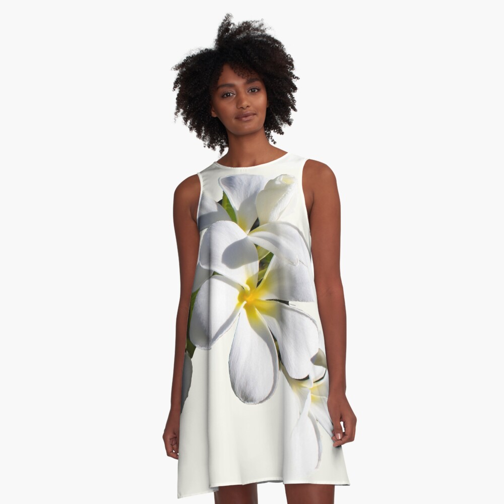 Frangipani A-Line Dress