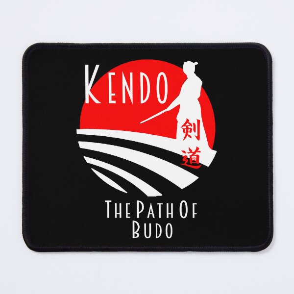 Item preview, Kendo The Path of Budo, Samurai Martial Arts Bushido design designed and sold by Zanshin-Art.