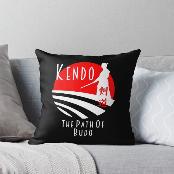Item preview, Kendo The Path of Budo, Samurai Martial Arts Bushido design designed and sold by Zanshin-Art.