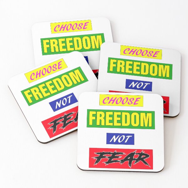 Item preview, Choose Freedom Not Fear designed and sold by captainpeter.