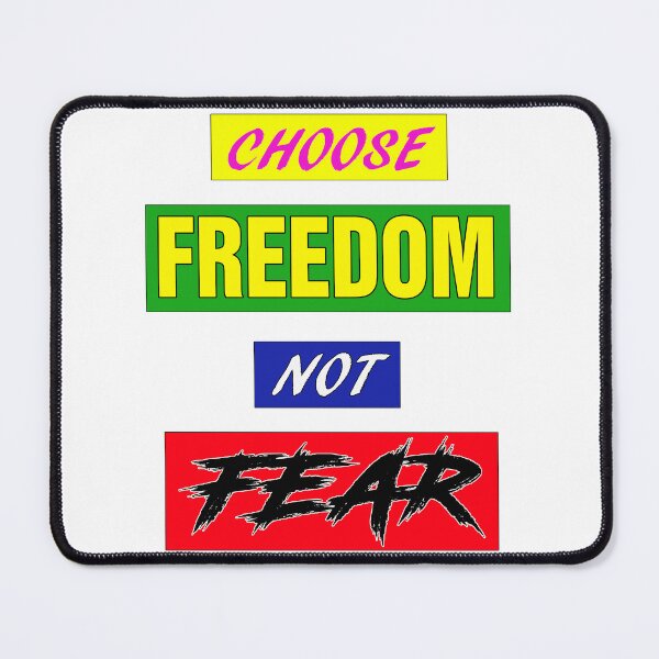 Item preview, Choose Freedom Not Fear designed and sold by captainpeter.