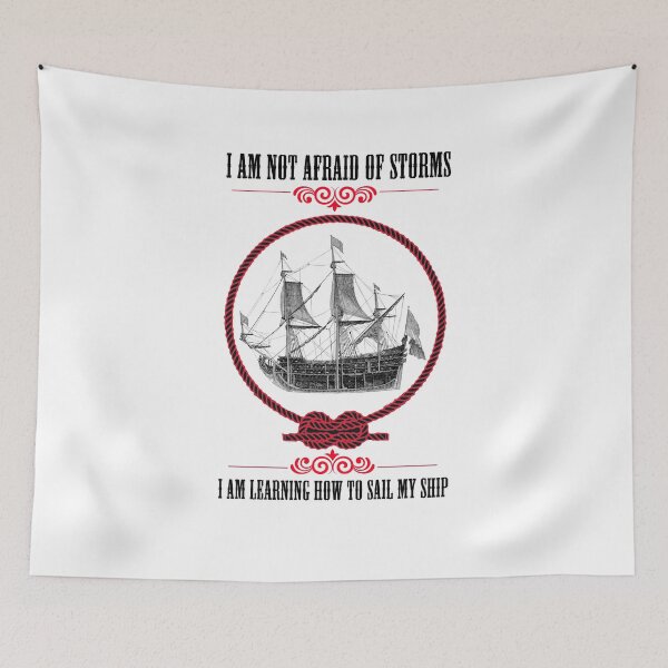 Item preview, Sailor, sailing, pirate ship, jolly roger, pirate quote, captain designed and sold by mmammammira.