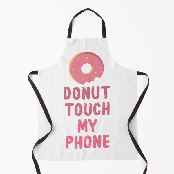 Item preview, Donut Touch My Phone designed and sold by Riklamcreative.