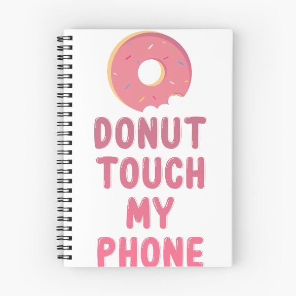 Item preview, Donut Touch My Phone designed and sold by Riklamcreative.