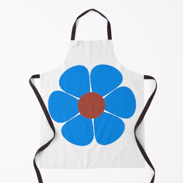 Item preview, Mid Century Modern Flower, 1960s blue flower, In Mod We Trust, Flower power, Dating Game, Hippies, Love Child, designed and sold by Nostrathomas66.