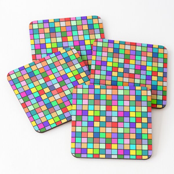 Item preview, Colorful squares mosaic  designed and sold by shanesil.