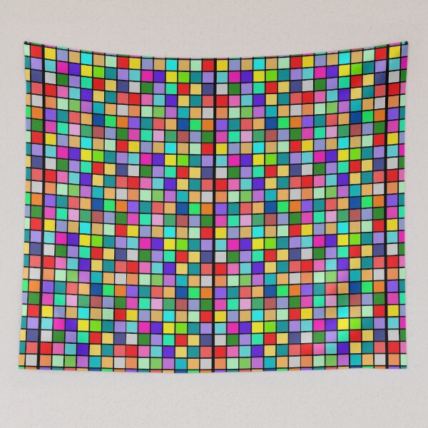 Item preview, Colorful squares mosaic  designed and sold by shanesil.