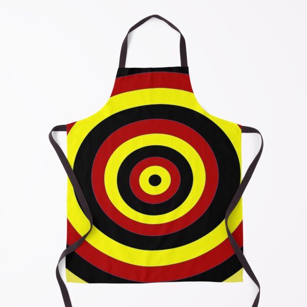 Item preview, red,black and yellow concnetric circles designed and sold by nigejohn.