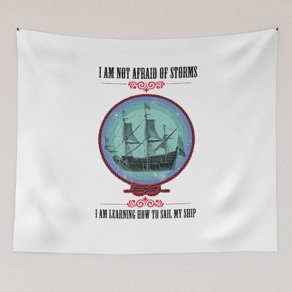 Item preview, Sailor, sailing, pirate ship, jolly roger, pirate quote, captain designed and sold by mmammammira.