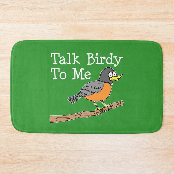Item preview, Talk Birdy To Me Bird Pun designed and sold by jaycartoonist.