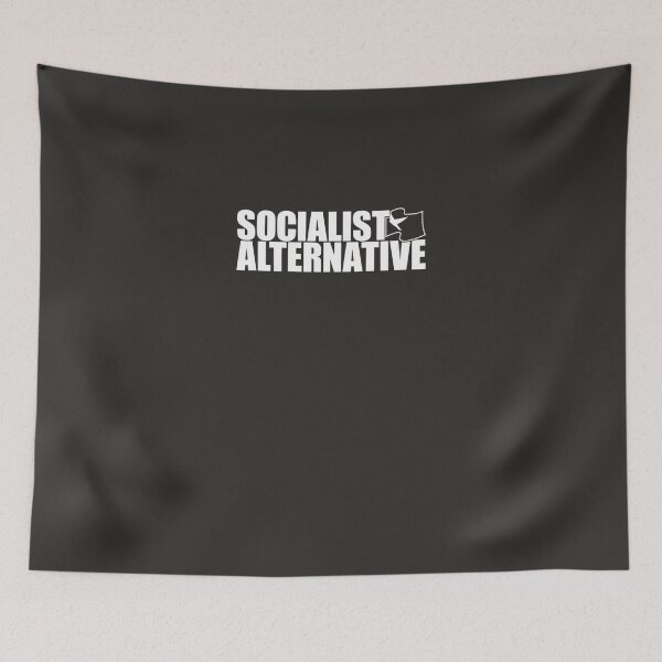 Item preview, Socialist Alternative Logo - White Classic T-Shirt designed and sold by MichaelaSchulz.