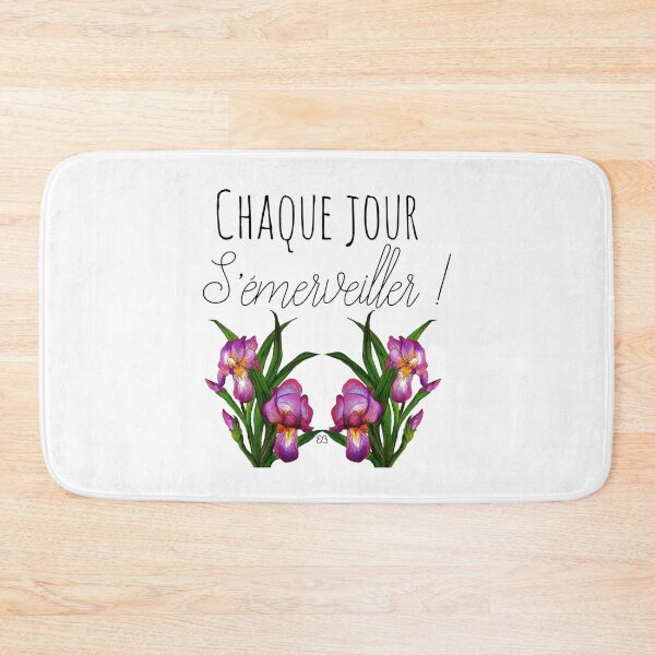 Des mots en partage (33) Tapis de bain