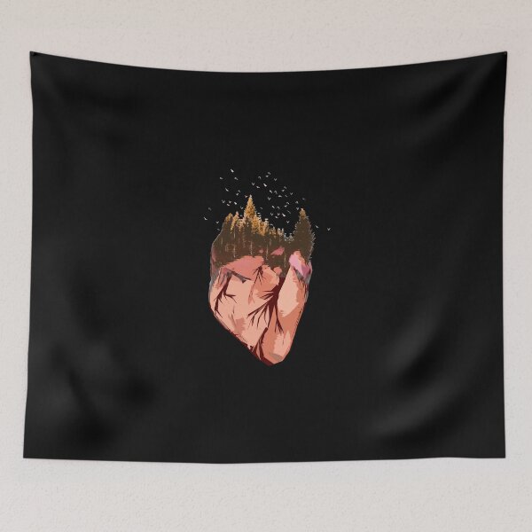 Item preview, Fleur Coeur Printemps Nature T-shirt classique designed and sold by salvatoremavnrc.