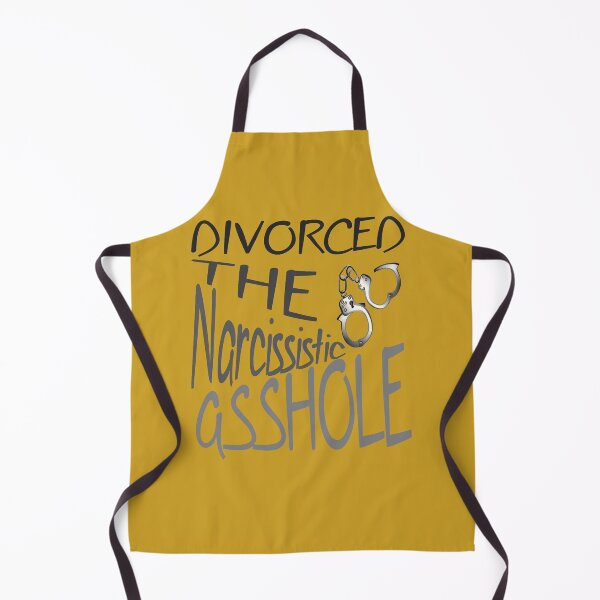 Item preview, Divorced The Narcissistic Asshole With Open Handcuffs In Grey designed and sold by taiche.