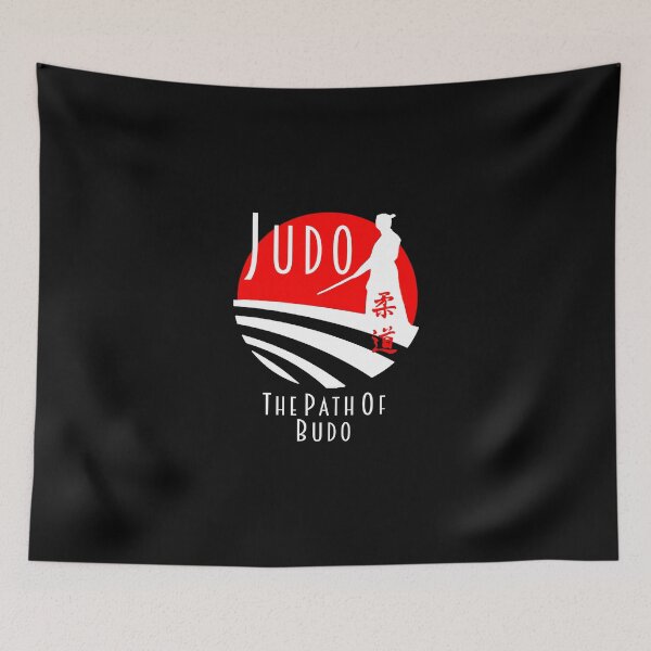 Item preview, Judo The Path of Budo, diseño Samurai Martial Arts Bushido designed and sold by Zanshin-Art.