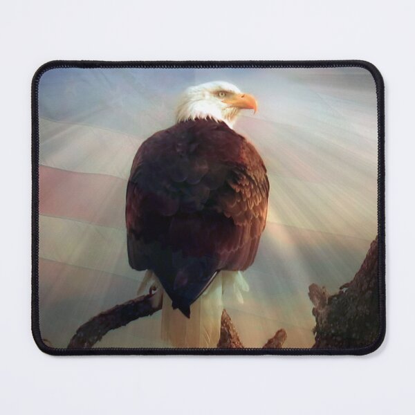 Item preview, Bald Eagle and American Flag Patriotic  designed and sold by Stephanie Laird.