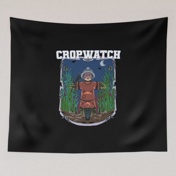 Item preview, CROPWATCH Scarecrow Protection designed and sold by wozzobstudios.