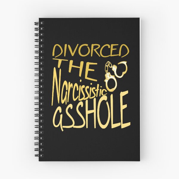 Item preview, Divorced The Narcissistic Asshole With Open Handcuffs Yellow designed and sold by taiche.