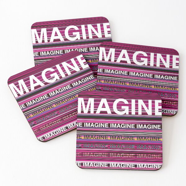 Item preview, Imagine lettering, quotes dream and fantasize, quote of the day designed and sold by Mauswohn.