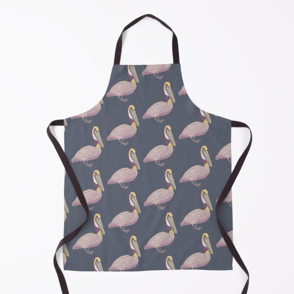 Item preview, Brown Pelican watercolor bird species art designed and sold by TheWaterBirds.
