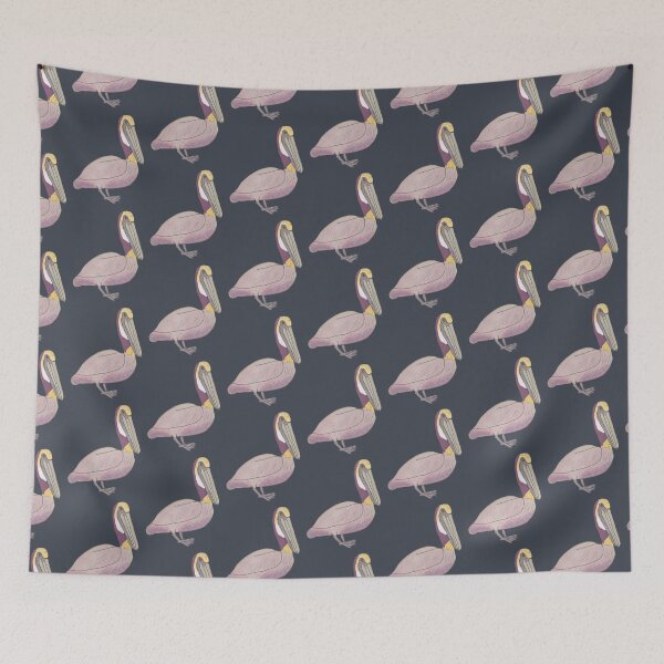 Item preview, Brown Pelican watercolor bird species art designed and sold by TheWaterBirds.